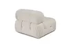 Hanah Home, Bubble O1 - Beige, canapé 1 place, blanc, 95 x Voir les images du produit 7
