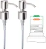 Ersatz-Seifenspender Pumpe-Inox 24 mm gebürstet Hohe Produktbild-Vorschau 1