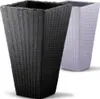 Pot de fleurs Anthracite 70 x 40 x 40 cm 59 L Bac à fleurs Voir les images du produit 1