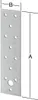 Vormann Lochplatte Länge 60mm Breite 200mm - 71044000 Produktbild-Vorschau 5
