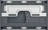 Braytron LED Wandleuchte Außen Anthrazit Strahler 6X1W Produktbild-Vorschau 5