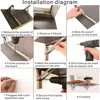 Klappkonsole, Edelstahl Klappkonsole 500mm, Produktbild-Vorschau 5