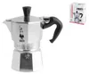 BIALETTI Caffettiera In Alluminio Moka Bialetti 2 Tazze Anteprima dell’immagine prodotto 1