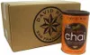 A cardboard box and a tin of David Rio Tiger Spice Chai are shown. Produktbild-Vorschau