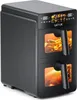 friteuse à air chaud 10L double chambre, 2600W Digital Dual Voir les images du produit 1