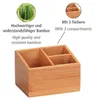 WENKO organizzatore in bambù TERRA Box scomparti per il Anteprima dell’immagine prodotto 2