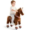 PonyCycle Modell Y Braun Ride-on Pony auf Rädern für Kinder Produktbild-Vorschau 9