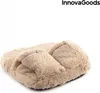 A fluffy taupe foot massager is shown against a white background. Anteprima dell’immagine prodotto