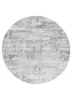 Tapis SKY Rond Moderne Gris Beige Bleu Salon 160 x 160 cm Voir les images du produit 2