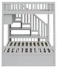 Poschodová posteľ 140 x 200 cm s hydraulicky otváranou Náhľad obrázku produktu 12