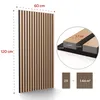 AREBOS pannelli acustici in rovere 120x60 - set di 2 Anteprima dell’immagine prodotto 10