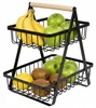 Obst- Und Gemüsekorb, Zweistufiger Stapelbarer Metallkorb, Produktbild-Vorschau 8