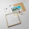Gerahmtes Poster - Rahmen in heller Eiche - Strand Miami Produktbild-Vorschau 4