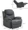 HOMCOM Relaxsessel Einzelsofa Liege 150° neigbar Produktbild-Vorschau 12