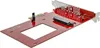 StarTech.com PEX4SFF8639, Pcie, U.2, PCIe 4.0, Červená, Náhľad obrázku produktu 8