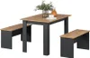 Stół jadalny Vicco Sentio Antracyt/złoty dąb 112 x 73.6 cm Podgląd zdjęcia produktu 4