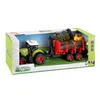 Toi-Toys - Traktor mit Anhänger mit Holztransporter Produktbild-Vorschau 4