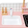 Kinderküche aus Holz – Retro-Design, rosa, inkl. Zubehör & Produktbild-Vorschau 17