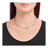 Swarovski Una Angelic Halskette, rund, Weiss, rhodiniert Produktbild-Vorschau 6