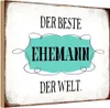 vianmo Holzschild 12x18 cm der beste Ehemann Welt Spruch Produktbild-Vorschau 1