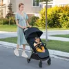 COSTWAY Kinderwagen, reisbuggy met ligfunctie, kinderbuggy Productafbeelding-voorbeeld 2