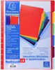 Exacompta 86002E Register 6-teilig DIN A4 Maxi farbig Produktbild-Vorschau 4