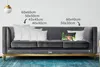 MuchoWow® Zierkissen Sofakissen Wohnzimmer Dekokissen 50x30 Produktbild-Vorschau 3