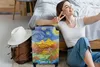 MuchoWow® Koffer Handgepäck Trolley Rollkoffer Kleine Produktbild-Vorschau 2