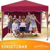 Kronenburg Faltpavillon 3x3m - Wasserfest, UV-Schutz 50+, 2 Produktbild-Vorschau 7