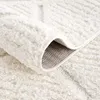 Teppich Hochflor Wohnzimmer - 120x170 cm - Landhaus Creme - Produktbild-Vorschau 5