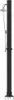 Doccia Solare da Esterno Nero 217 cm PVC e Alluminio Anteprima dell’immagine prodotto 6