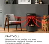 Andora Deluxe Gasheizofen Gasheizer Feuerschein bis 3,4kW Produktbild-Vorschau 5