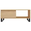 vidaXL Konferenční stolek Sonoma Dub 90x50x36,5 cm odvozený Náhled obrázku produktu 4