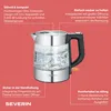Severin 3468 Severin WK 3468 Glazen waterkoker, 1 liter Productafbeelding-voorbeeld 11