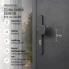 Langschild Schmalrahmengarnitur Anthrazit 92mm Produktbild-Vorschau 5