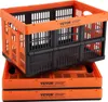 3er-Set 45L Profi Klappbox aus PP Transportbox Faltbarer Produktbild-Vorschau 1