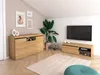 TV-Schrank "Naturale", Eiche/schwarz, mittelmäßig, nordic, Produktbild-Vorschau 5