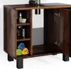 Waschbeckenunterschrank Vicco Fynn Antikholz 60 x 54 cm, Produktbild-Vorschau 6