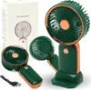 Mini ventilatore tascabile in oro rosa con batteria Anteprima dell’immagine prodotto 1