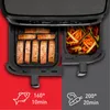 Tefal EY942H Dual Easy Fry Heißluftfritteuse Produktbild-Vorschau 3
