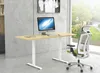 A modern office setup with a standing desk and ergonomic chair. Produktbild-Vorschau