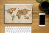 MuchoWow® Laptop Aufkleber Sticker Cover Weltkarte - Produktbild-Vorschau 2