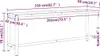 VidaXL 151454, Metal, Czarny, Wewnętrzna, 500 mm, 790 mm, Podgląd zdjęcia produktu 8