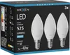 Mexen Nova 3x LED-Glühbirne E14, C37, 5W, Kalt - 6500K, 525 Produktbild-Vorschau 1