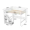 INONEFT Kinderbett Etagenbett 140x200cm mit Rausfallschutz Produktbild-Vorschau 8