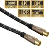 Antennen-Kabel 5m 120dB Filter vergoldet Braun Produktbild-Vorschau 1