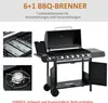 Gasgrill mit 7 Brennern, inkl. Thermometer, BBQ -Grill, Produktbild-Vorschau 7
