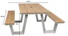 Picknicktisch Coffee Bay | Champagner | Aluminium & Tecon Produktbild-Vorschau 3
