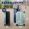 MuchoWow® Koffer Handgepäck Trolley Rollkoffer Kleine Produktbild-Vorschau 5
