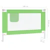vidaXL Barrière de sécurité pour jeune enfant Vert 100x25 Voir les images du produit 8